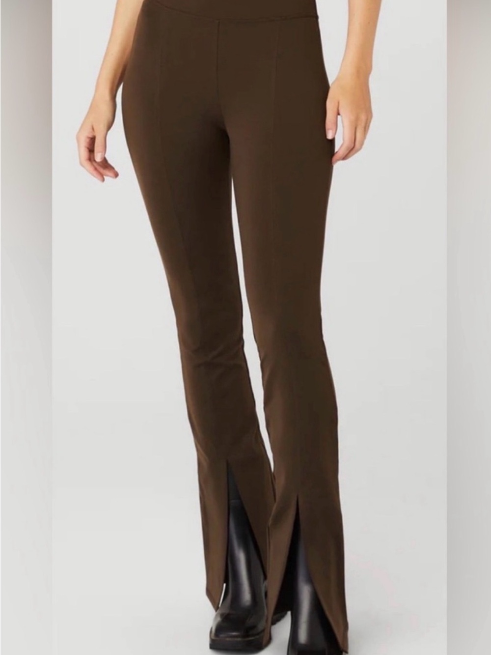 Alo high waist flutter leggings espresso XS
